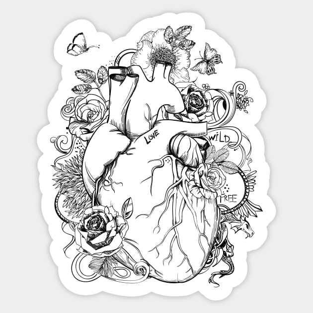 Heart 2 Sticker by EveFarb